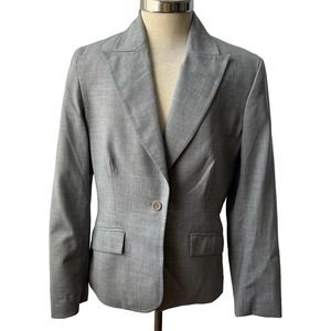 Vintage Express Gray Suit Jacket Size 6